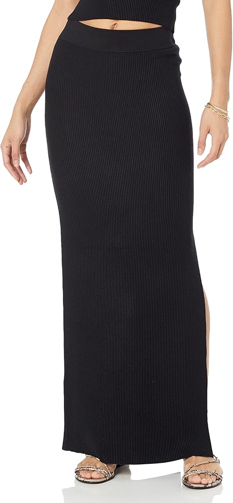 The Drop Women's Tyler Ribbed Sweater Skirt