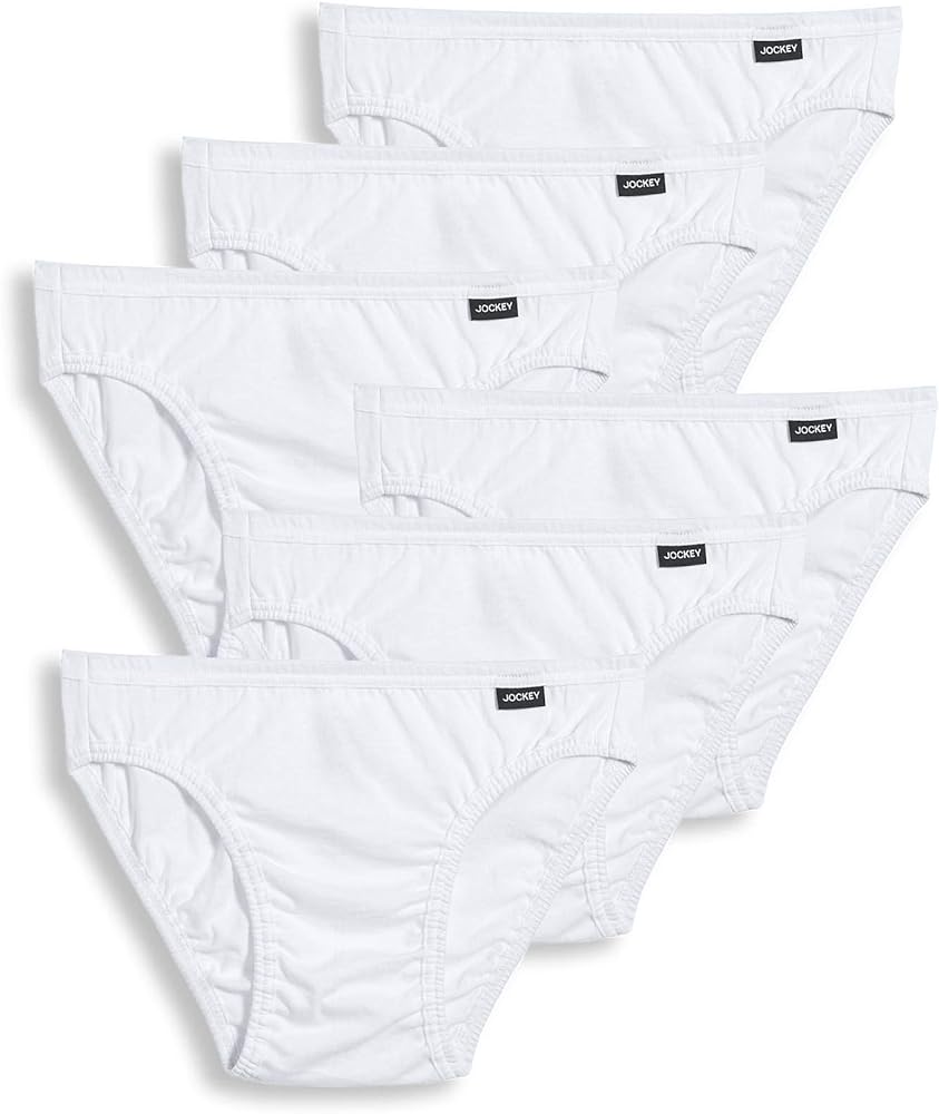 Jockey Men's Underwear Elance Bikini - 6 Pack