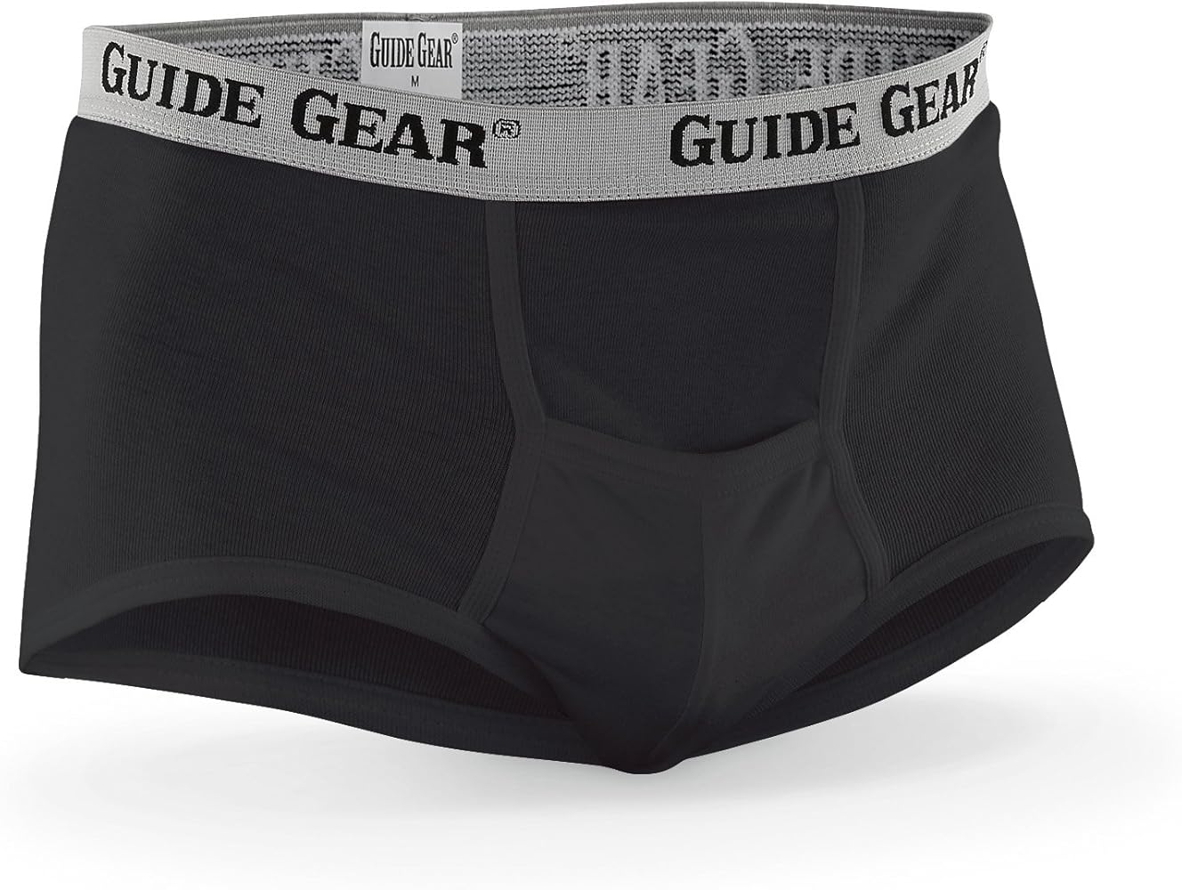 Guide Gear Men Boxers Briefs Pack of 6, Mens Boxer Shorts Underwear in Cotton with Elastic Waistband