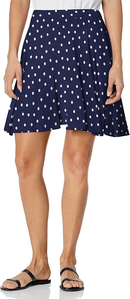 Star Vixen Women's Full Short Ponte Knit Skater
