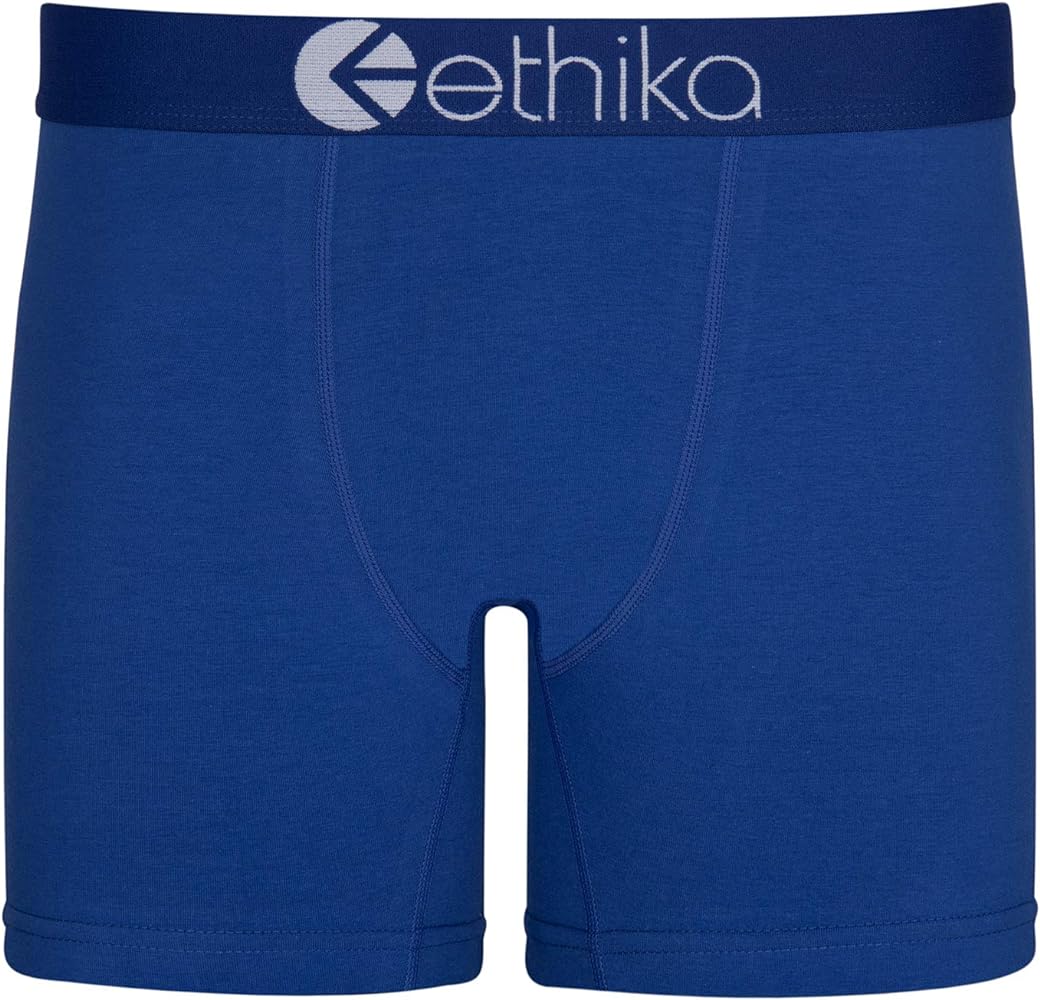 Ethika Mens MID Boxer Brief | *Solids* Winner Blue