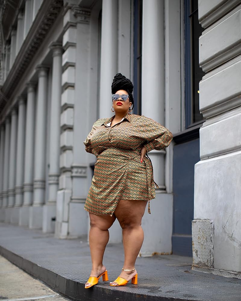The Drop Women's Geometric Print Wrap Mini Skirt by @essiegolden