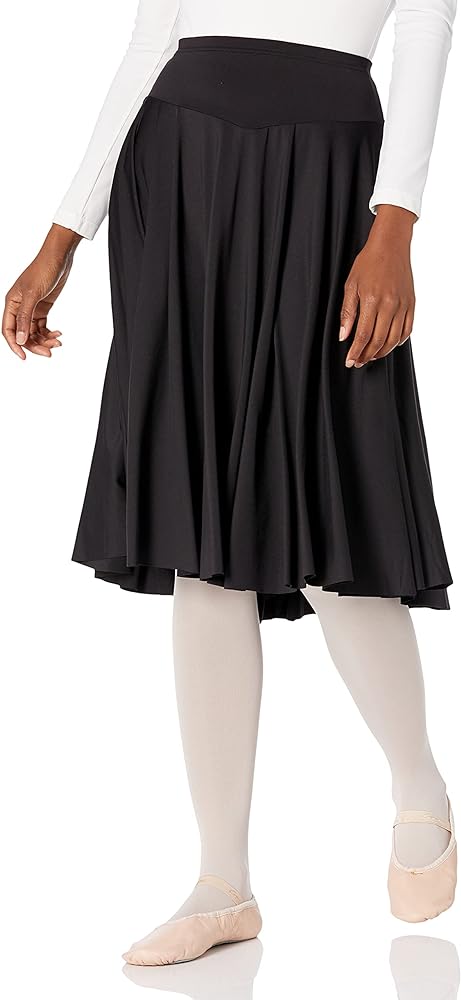 Mirella Women's Knee Length Circle Dance Skirt