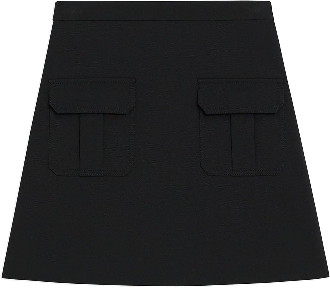 Theory Women's Twill Pocket Mini Skirt