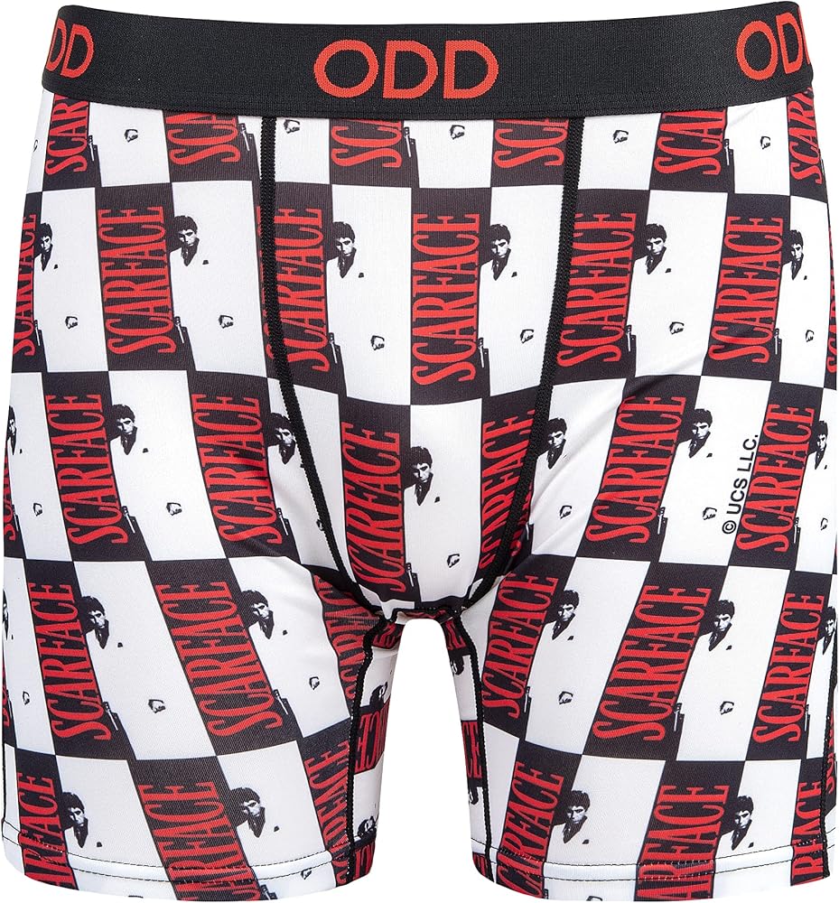 Odd Sox, Funny Men's Boxer Briefs Underwear, The Godfather Movie, Novelty Print