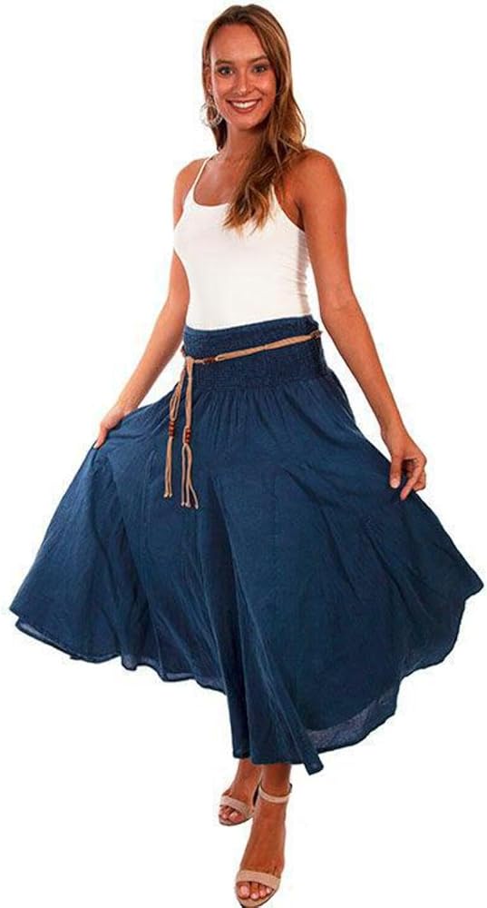 Scully Women's Cantina Gar-Ye Skirt w/Belt