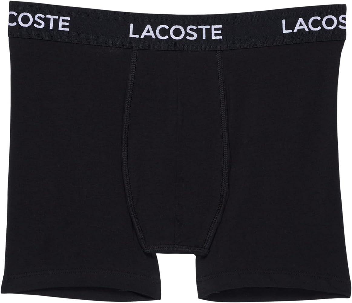 Lacoste Men's 5-Pack Regular Fit Boxer Briefs