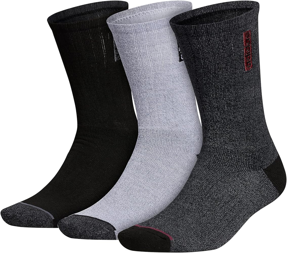 adidas Men's Classic Cushioned Crew Socks (3-Pair)