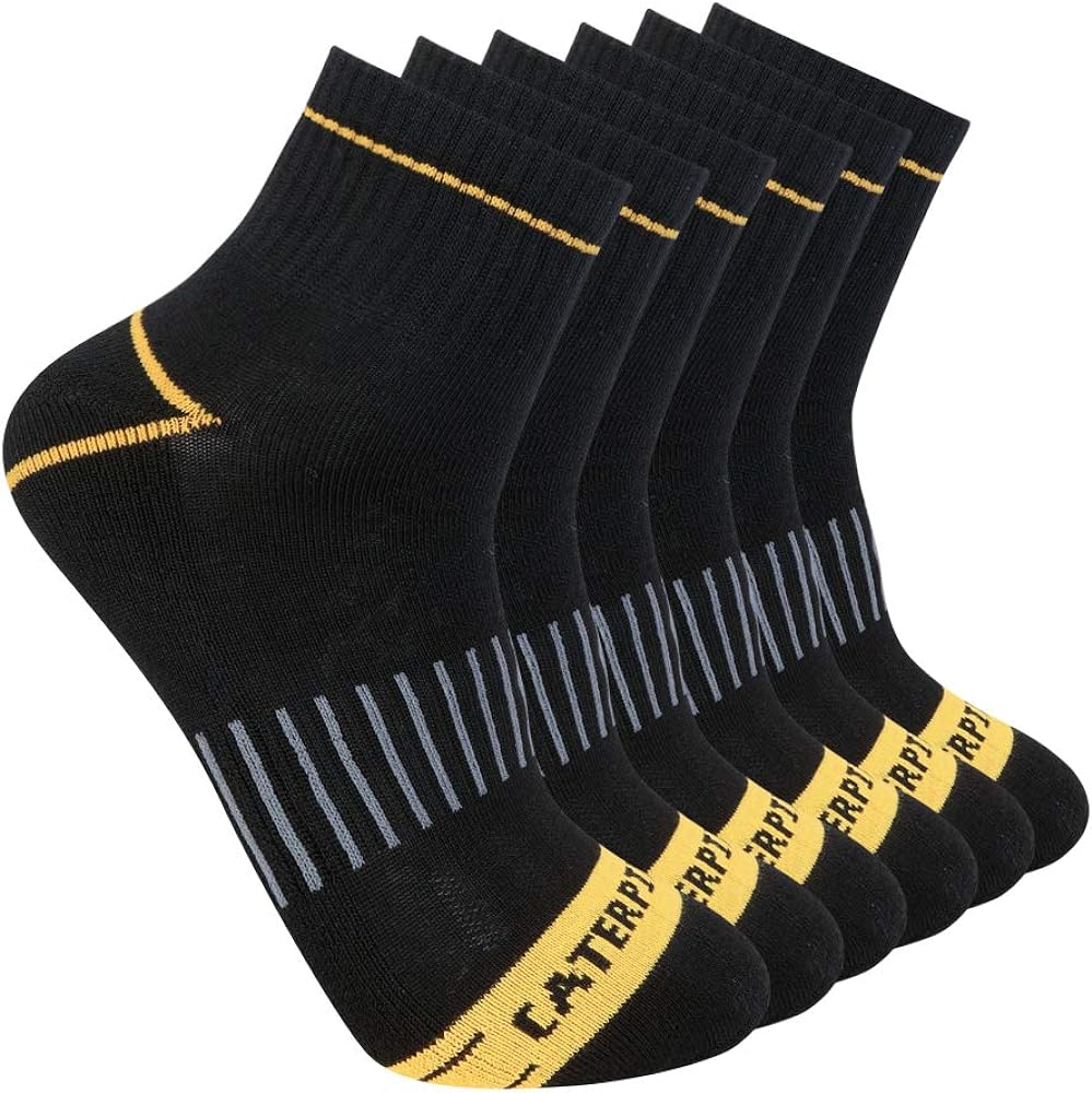 Caterpillar Men's Half Cushioned Quarter Sock