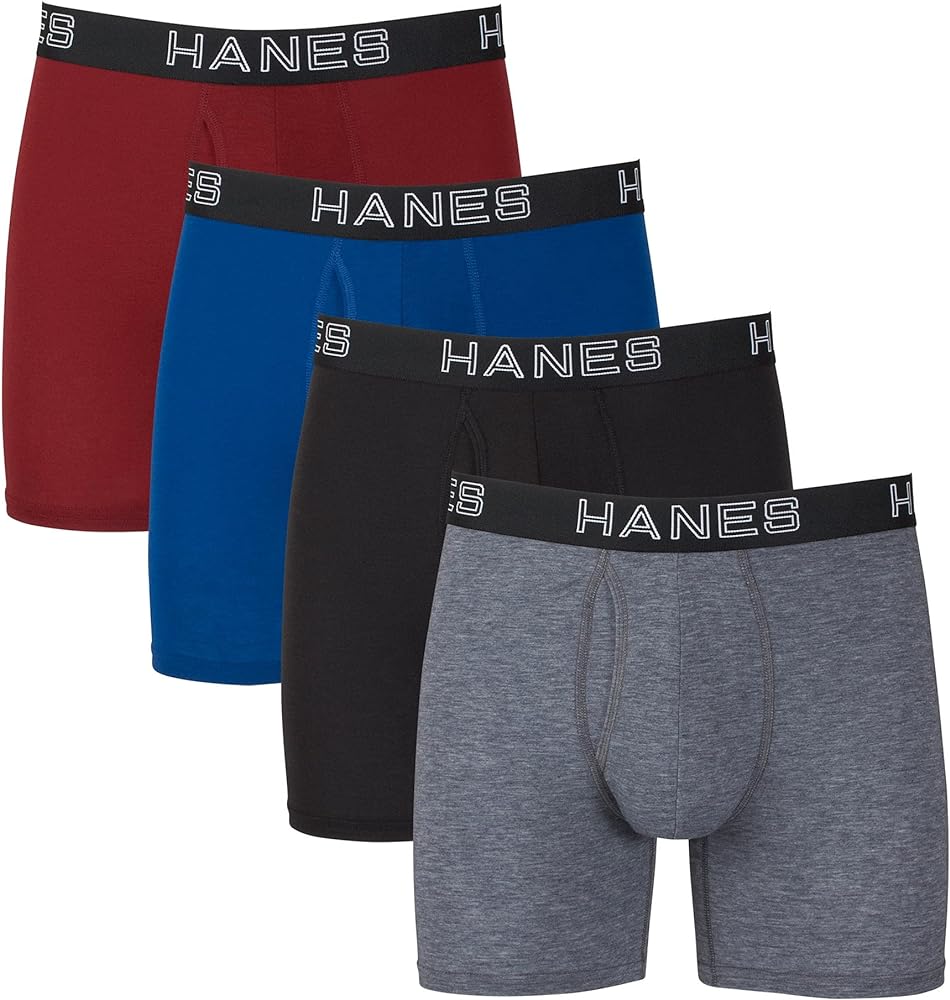Hanes mens Total Support Pouch Boxer Brief