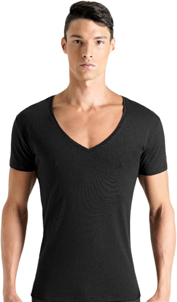 Rounderbum | Compression Shirt Men - Mens Underwear Padded T-Shirt for Men | Shapewear Underwear - Under Clothing Muscle
