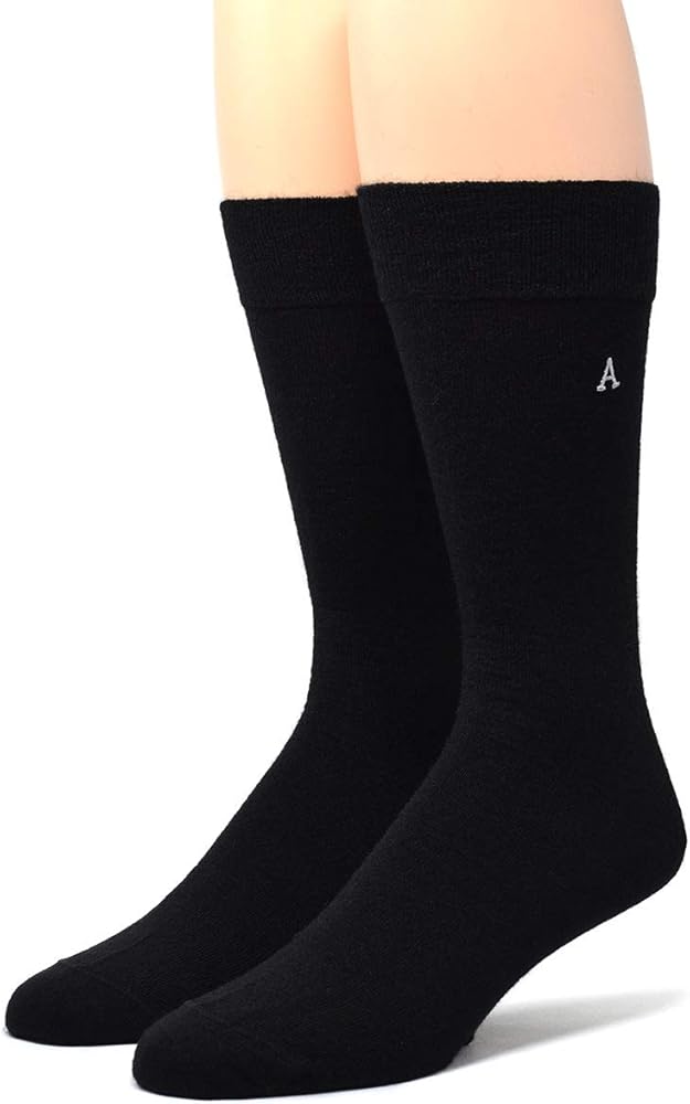 WARRIOR ALPACA SOCKS - Men's Alpaca Wool Trouser Socks - Lightweight, Hosery Style Socks with Moisture & Odor Control