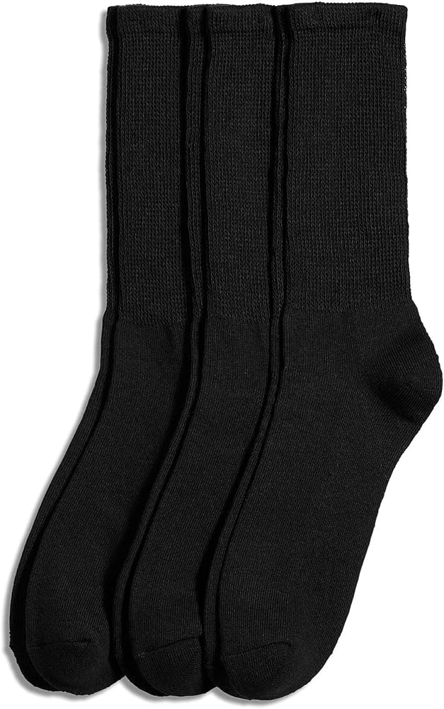 Jockey Men's Socks Men's Non-Binding Crew Socks - 3 Pack
