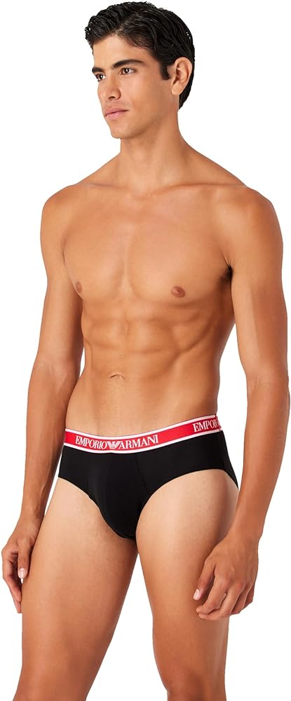 Emporio Armani Men's Core Logoband 3 Pack Brief