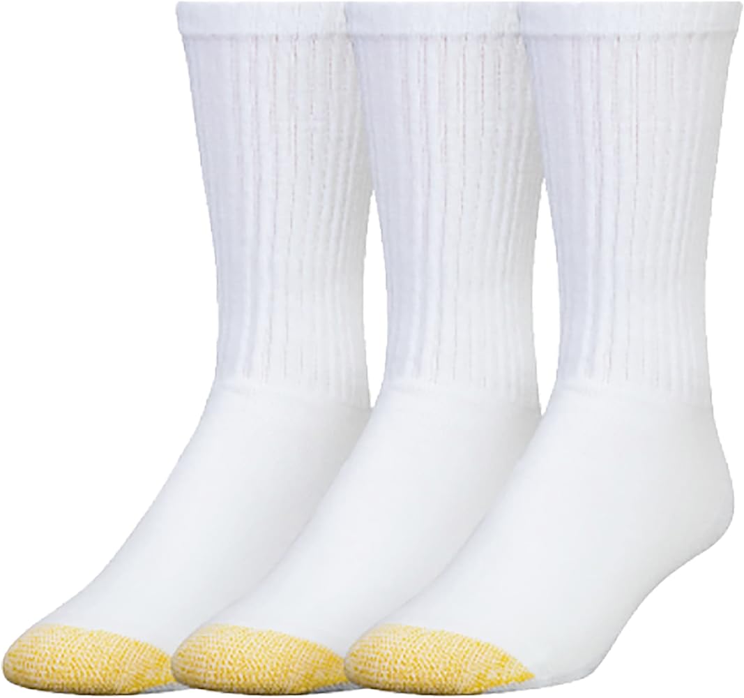 GOLDTOE Men's Ultra Tec Performance Over-The-Calf Athletic Socks, Multipairs