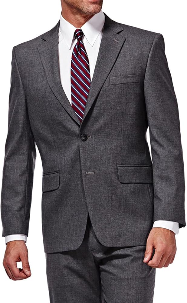 HAGGAR Mens Premium Stretch Classic Fit Suit Separates - Pants & Jackets