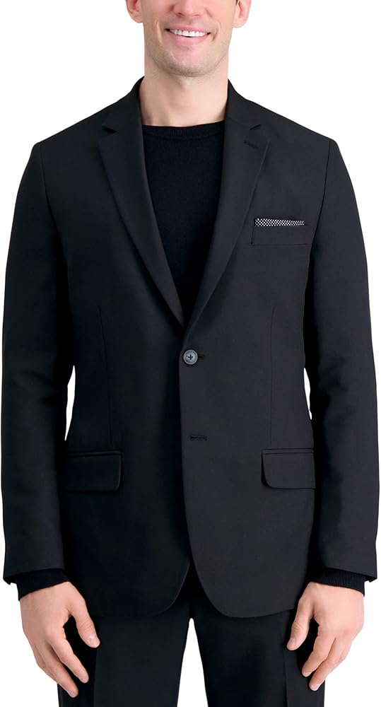 Haggar Mens Smart Wash with Repreve Tailored Fit Suit Separates-Pants & Jackets