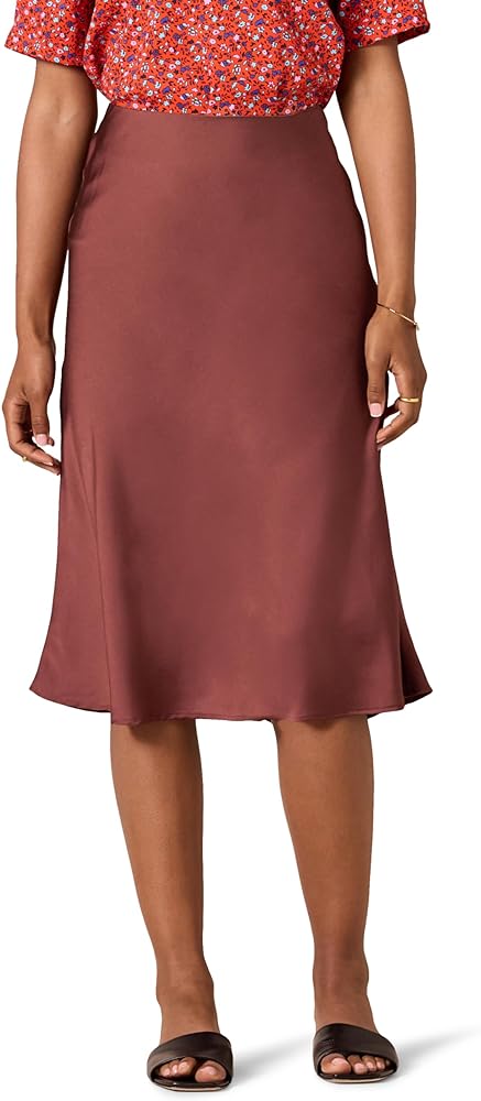 Amazon Essentials Women's Georgette Slip Skirt (Previously Daily Ritual)