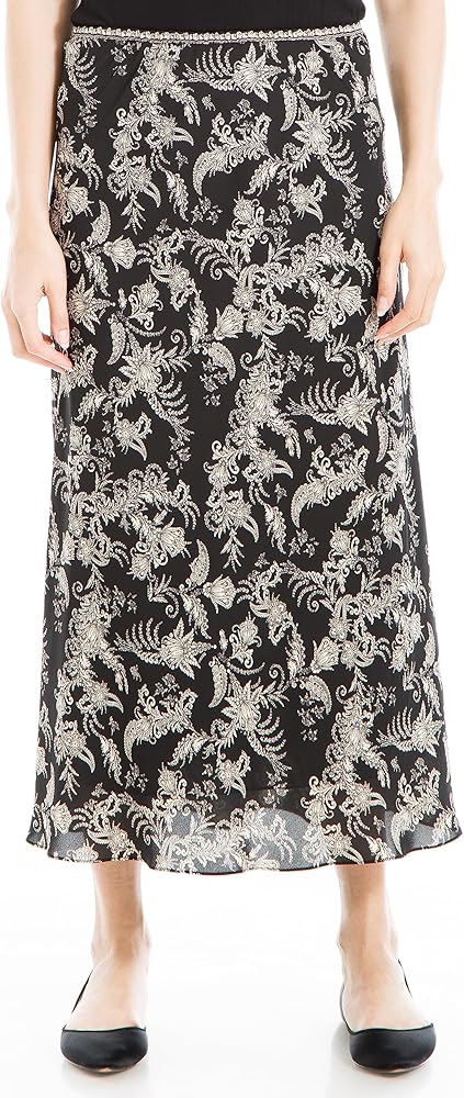 Max Studio Women's Midi Crepe Skirt