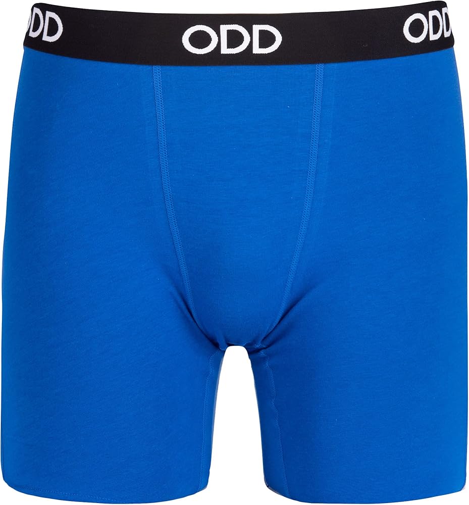 Odd Sox, Basix Men's Boxer Briefs Athletic Underwear, Solid Colors