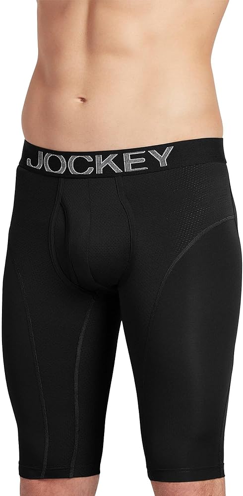 Jockey Men's Underwear RapidCool 13" Quad Short