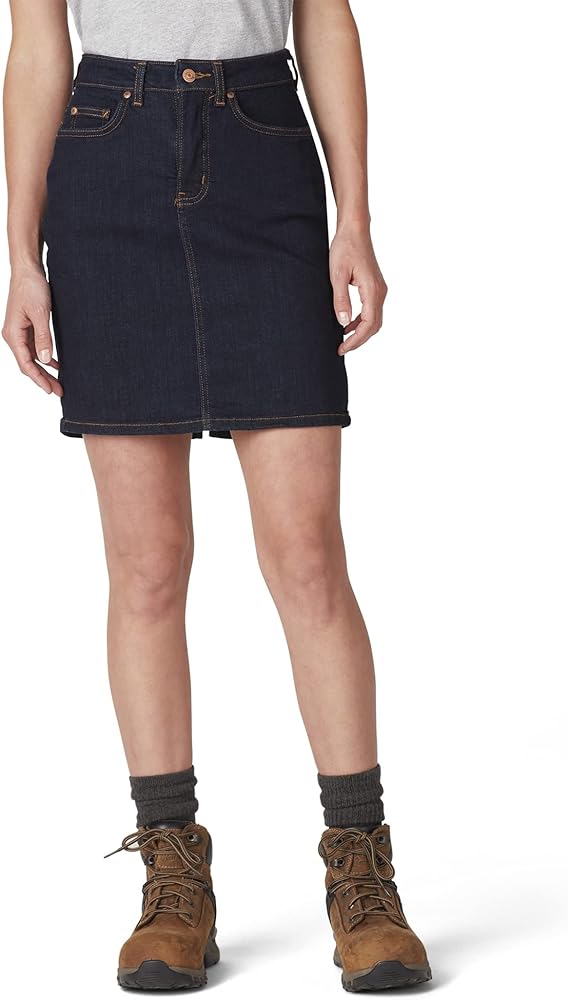 Dickies Women's Perfect Shape Denim Skirt