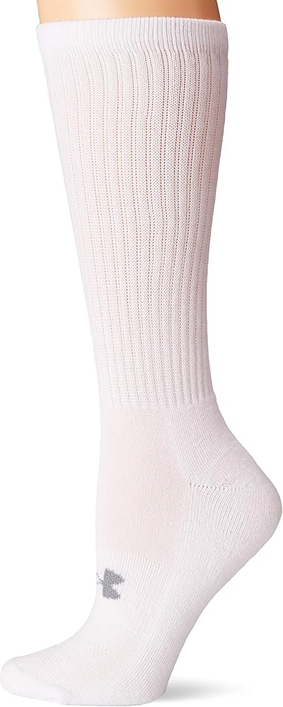 Under Armour Adult Athletic Crew Socks, 3-Pairs