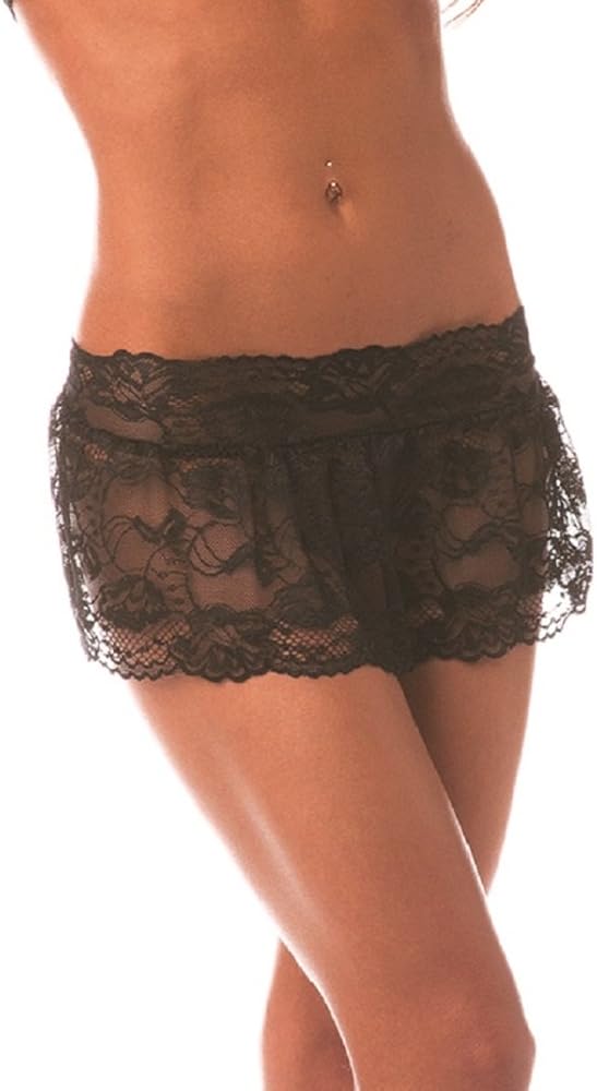 BODYZONE womens Lace Flirty Skirt
