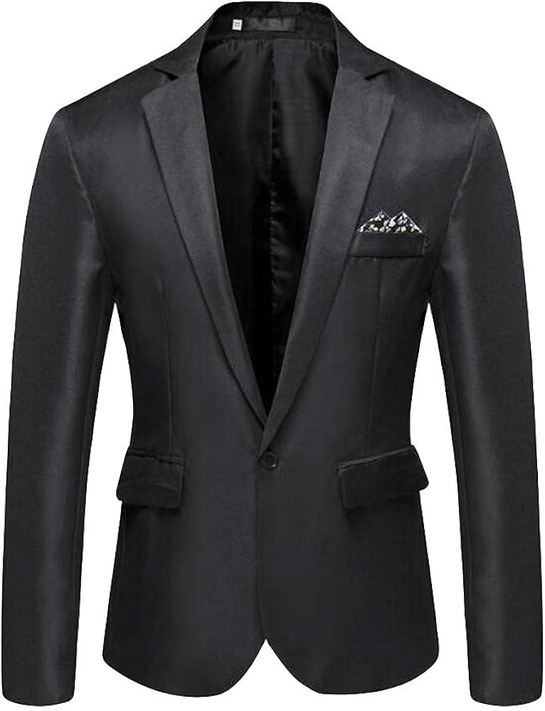 Sport Coat Outfits Wedding Outwear Party Suit Business Casual Men's Stylish Tops Coat Solid Men's Coats & Jackets Red, Black
