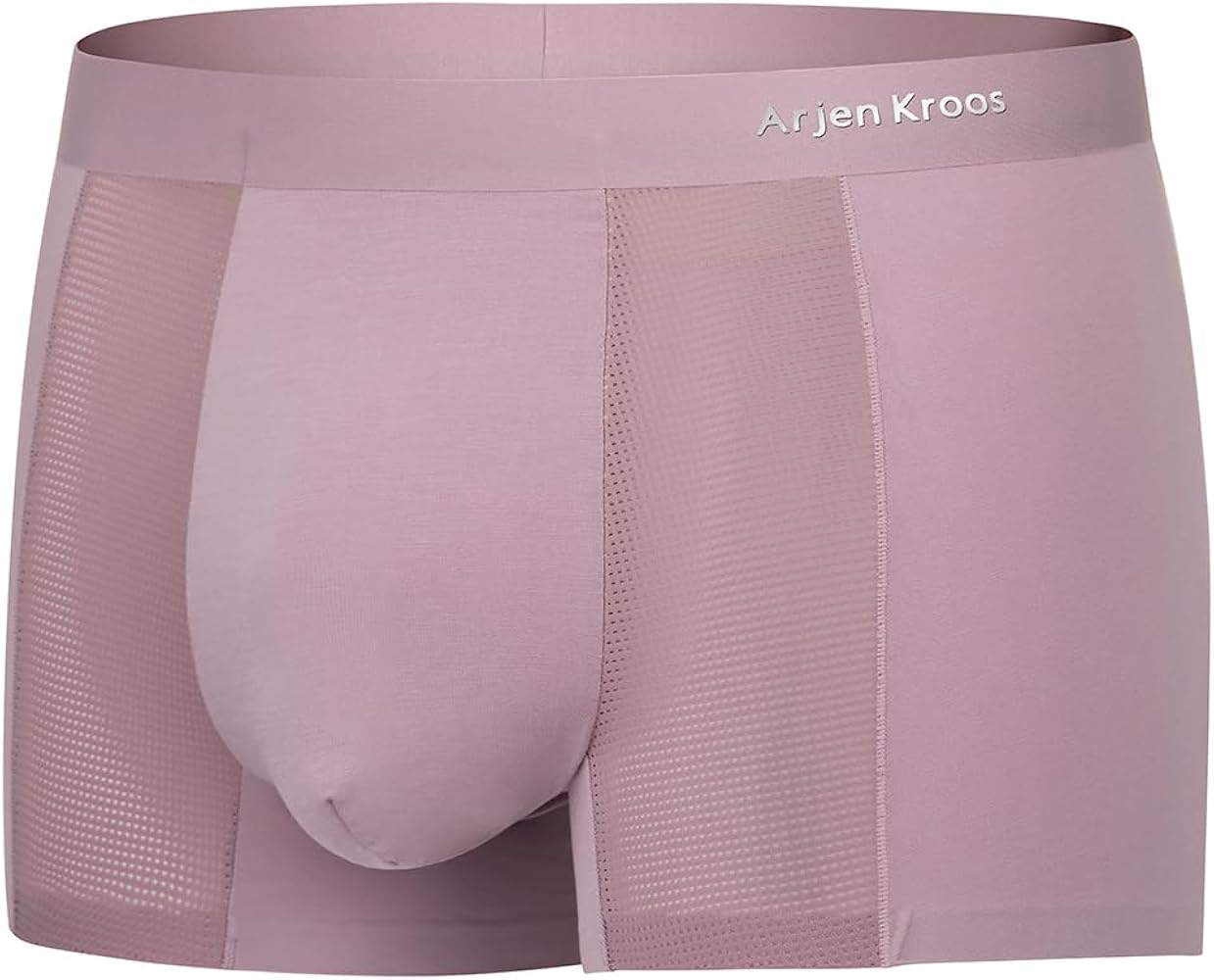 Arjen Kroos Men's Modal Trunks Underwear Sexy Mesh Boxer Briefs Quick Dry Tagless Underpants