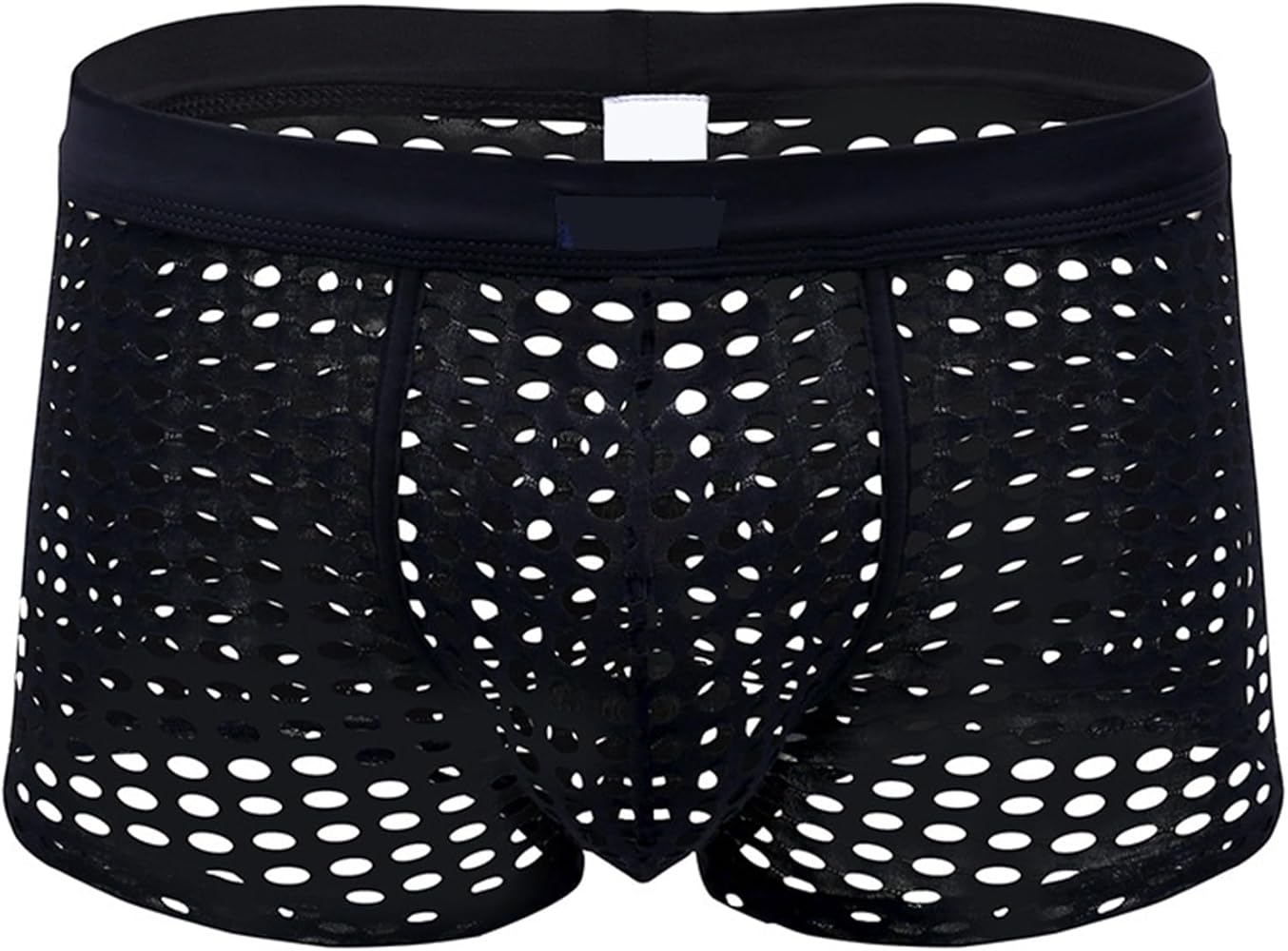 Mens Boxer Briefs Breathable Hot Mesh Underwear Sex