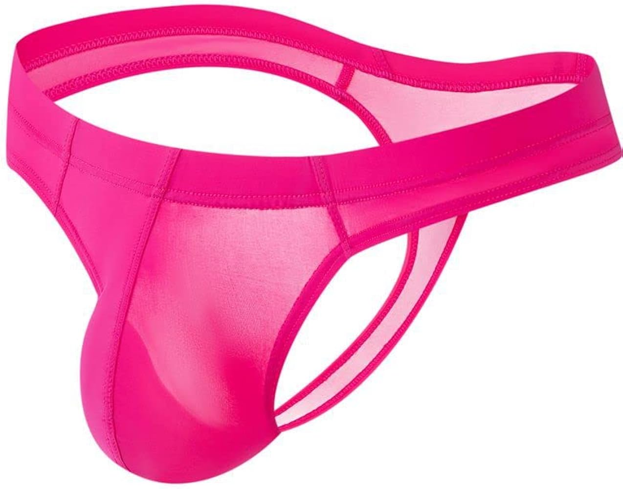 JOCKMAIL Mens Thongs Underwear JockStrap Mens Bikini Underwear G-string Jockstraps for Men Ice Silk Underwear