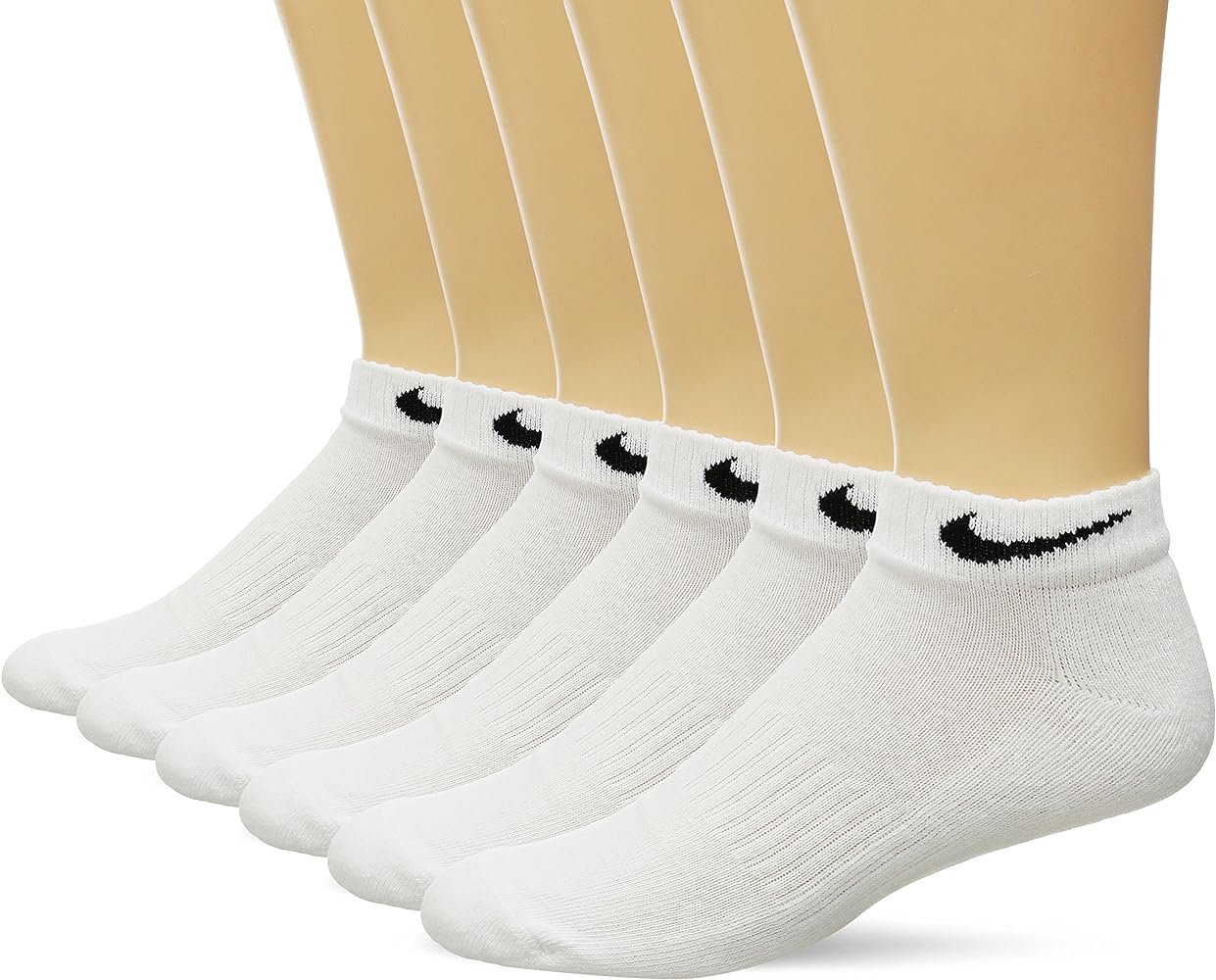 NIKE Performance Cushion Low Rise Socks with Band (6 Pairs)