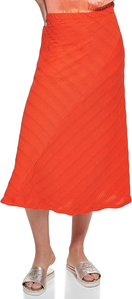 DKNY Women's Everyday Textured Comfy Knit Skirts