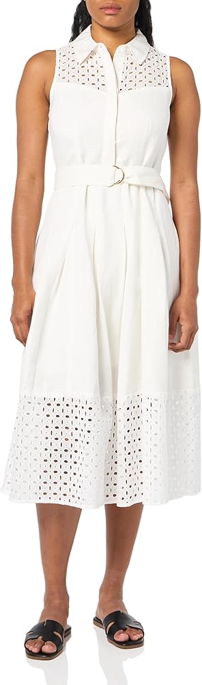 Anne Klein Women's Pleated Skirt Midi
