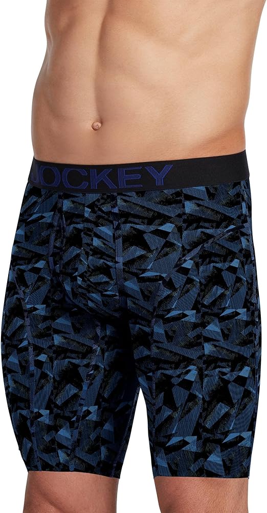 Jockey Men's Underwear Big Man RapidCool 10" Midway Brief