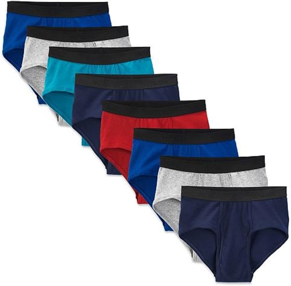 Fruit of the Loom Men's Assorted Cotton Fashion Briefs