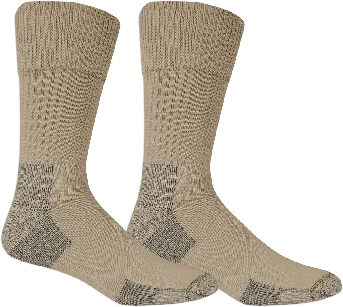 Dr. Scholl's Men's Advanced Diabetic Blisterguard Socks - 2 & 3 Pair Packs - Non-Binding Cushioned Comfort