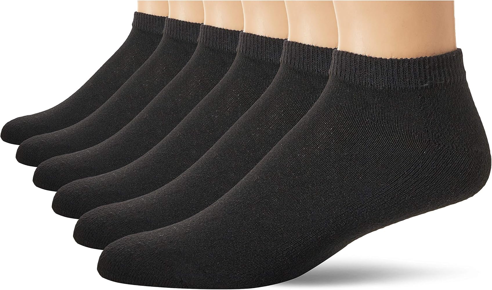 Hanes Mens Hanes Men'S Performance No Show Socks, 6-Pair Pack