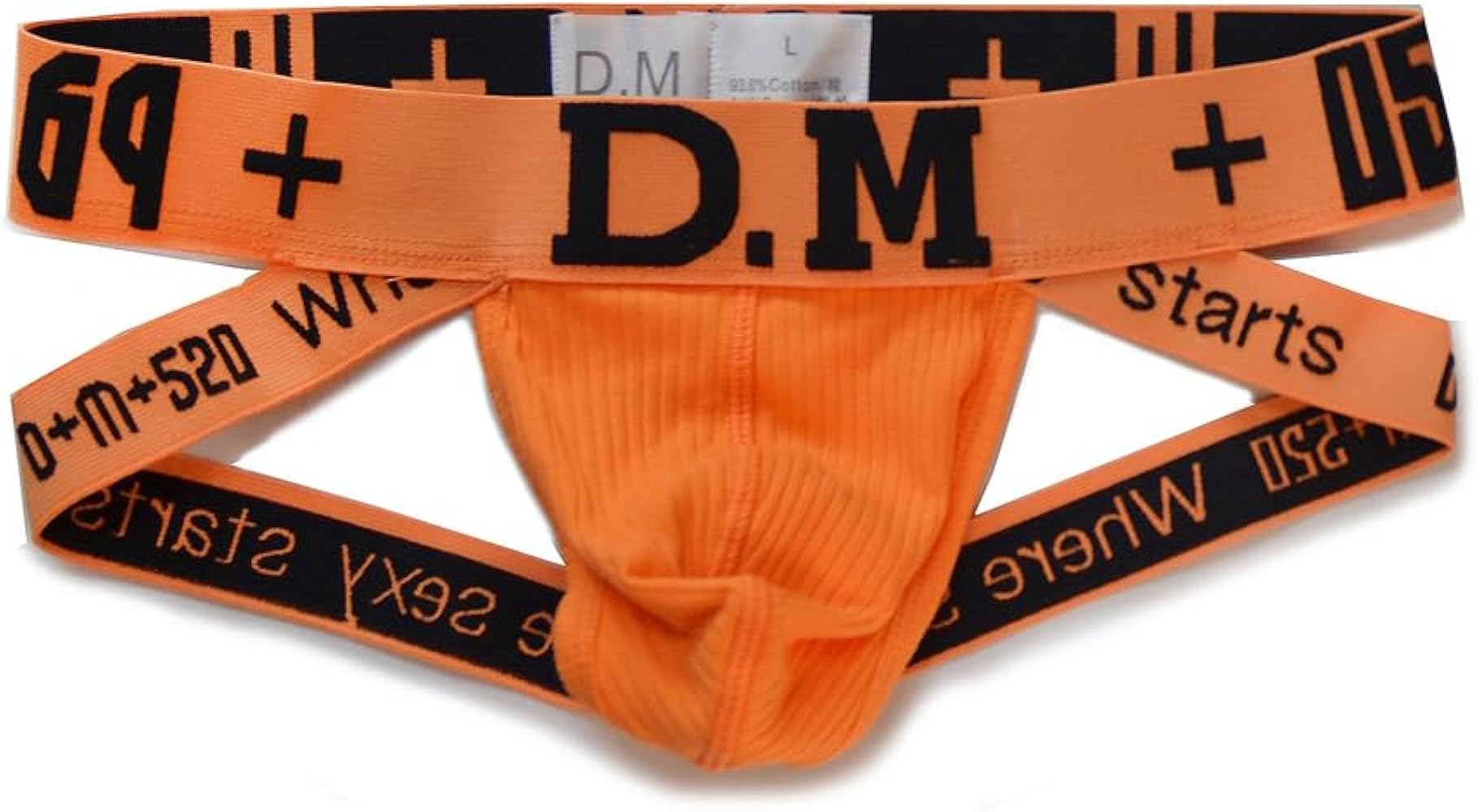 D.M Men's Underwear Jockstrap Briefs