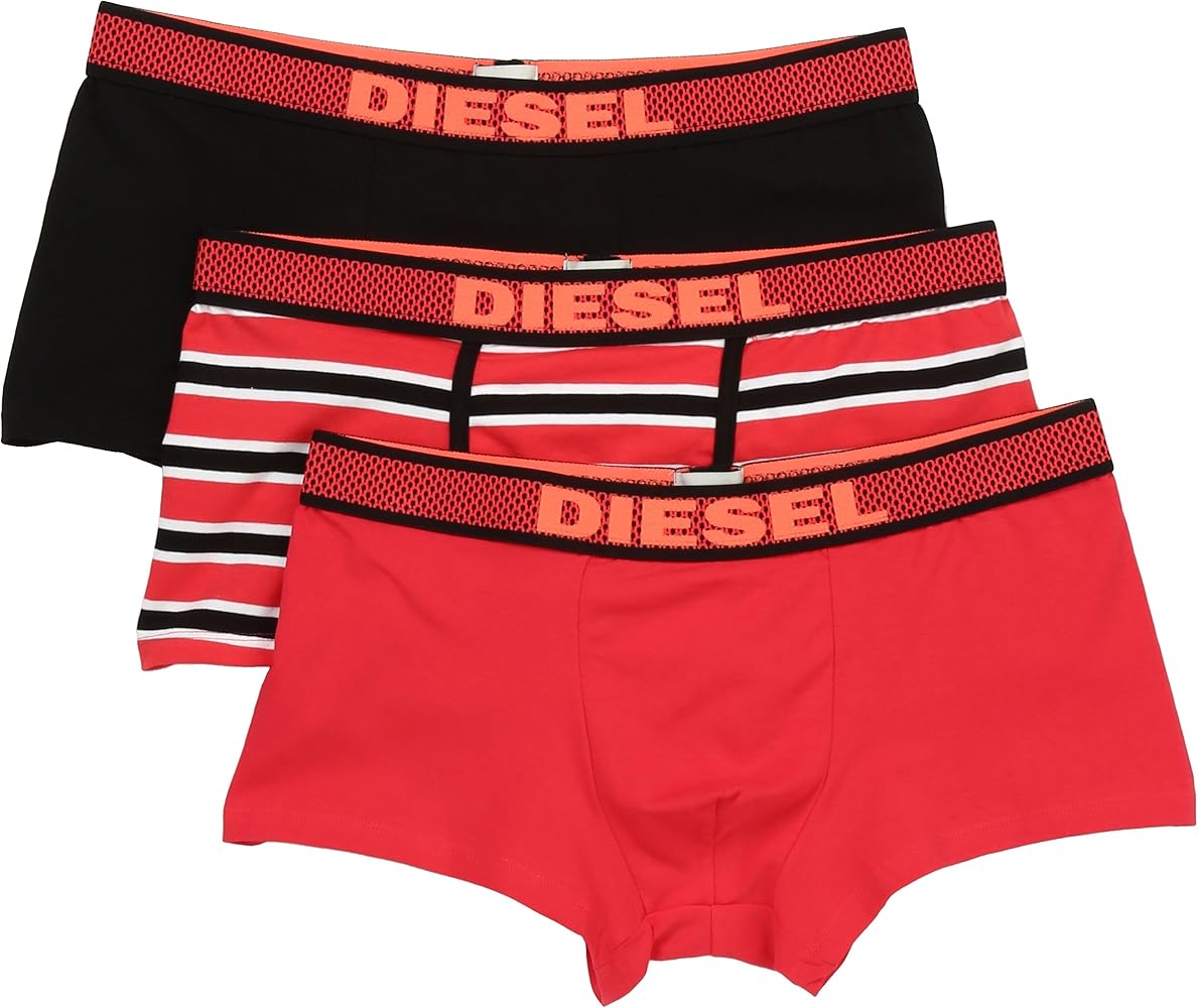 Diesel Men's 3-pack Shawn Cotton Stretch Trunk
