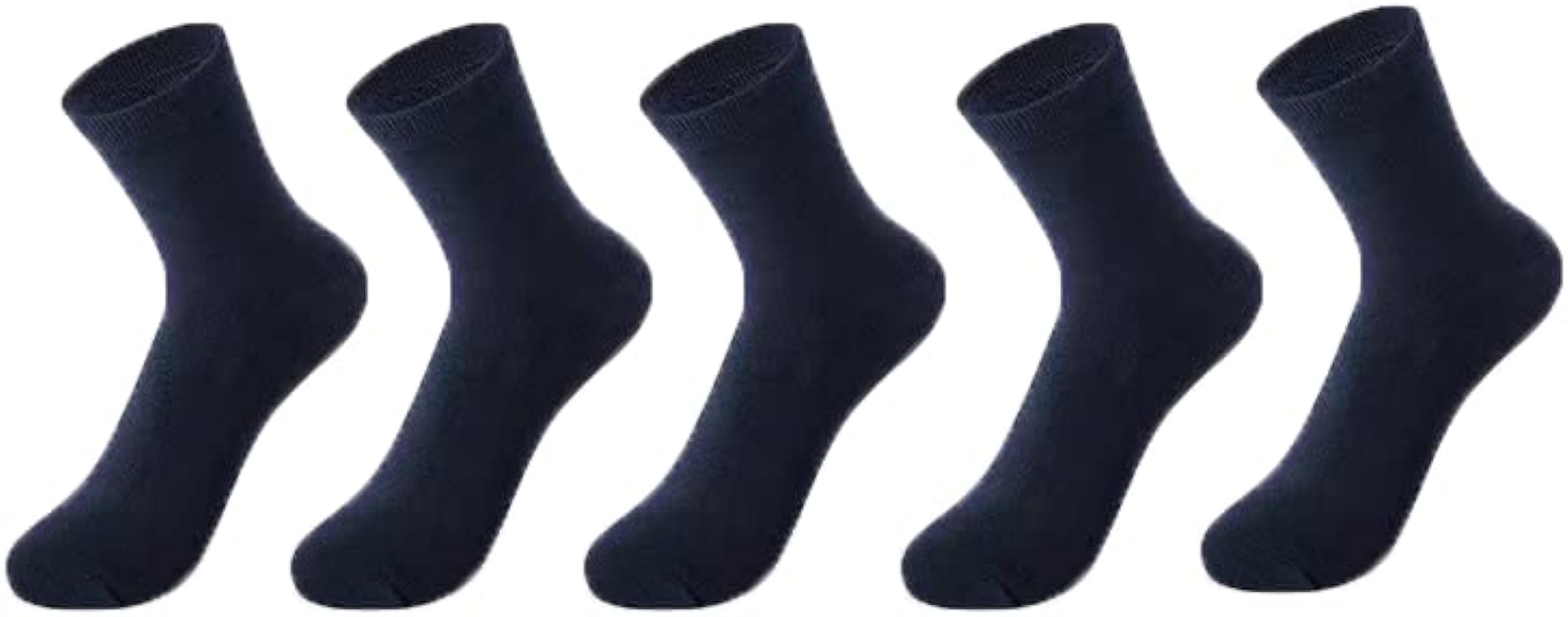 Men's Dress Socks Classic Business Casual Solid Premium Socks