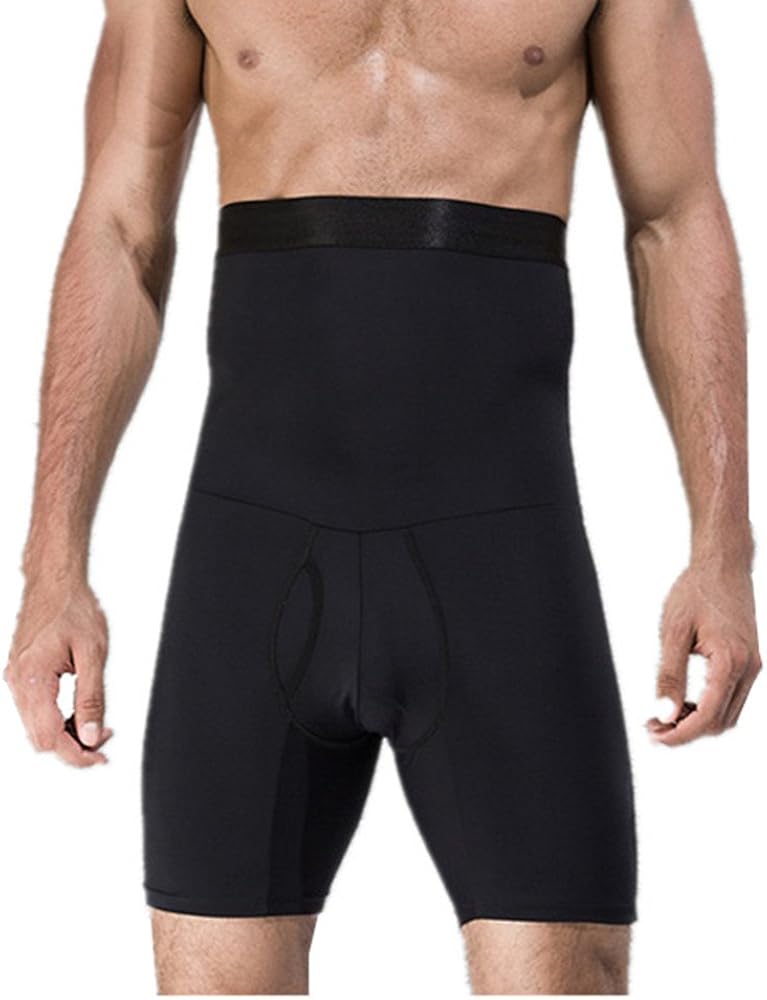 Men's High Waist Tummy Control Slimming Shapewear Shorts