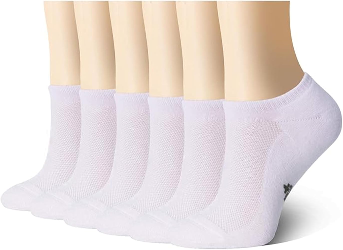 +MD Ultra Soft Athletic Running Socks for Women and Men, Cushioned Moisture Wicking No Show Short Casual Sports Socks-6 Pairs