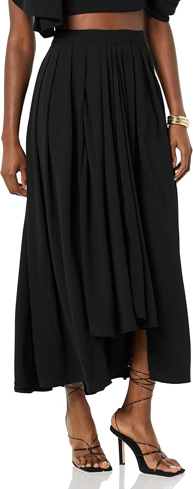 MAKING THE CUT Women's Drapy Hi-lo Maxi Skirt