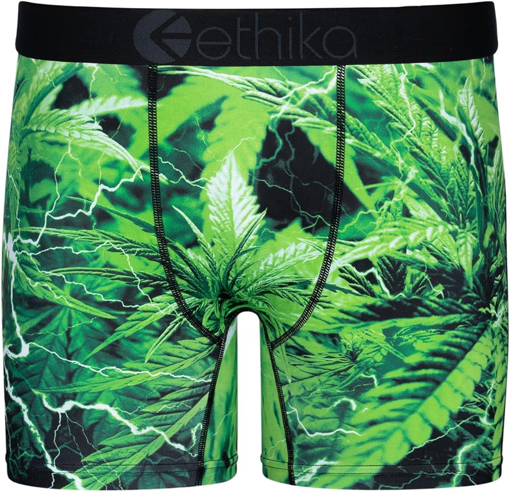 Ethika Mens MID Boxer Brief | Electric Love