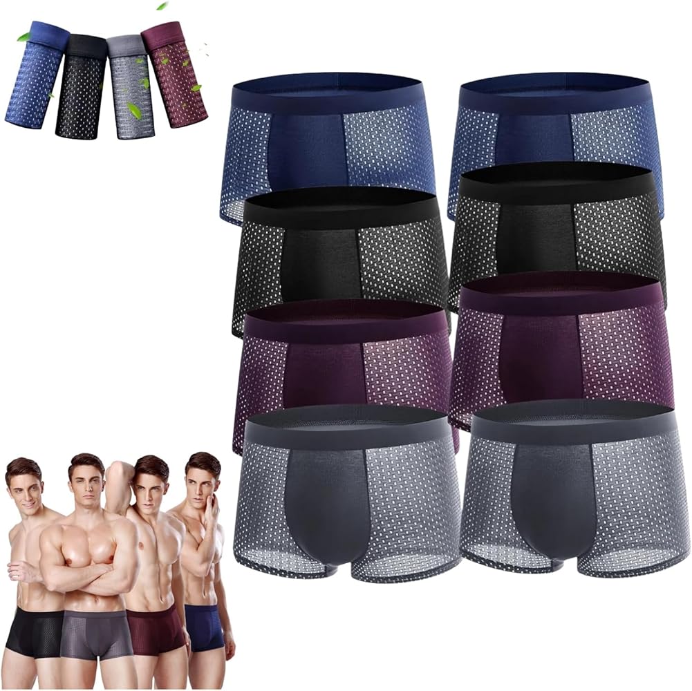 Boxhero Boxer Briefs - Breathable Box Hero Boxers, Men's Underwear Boxer Briefs Shorts
