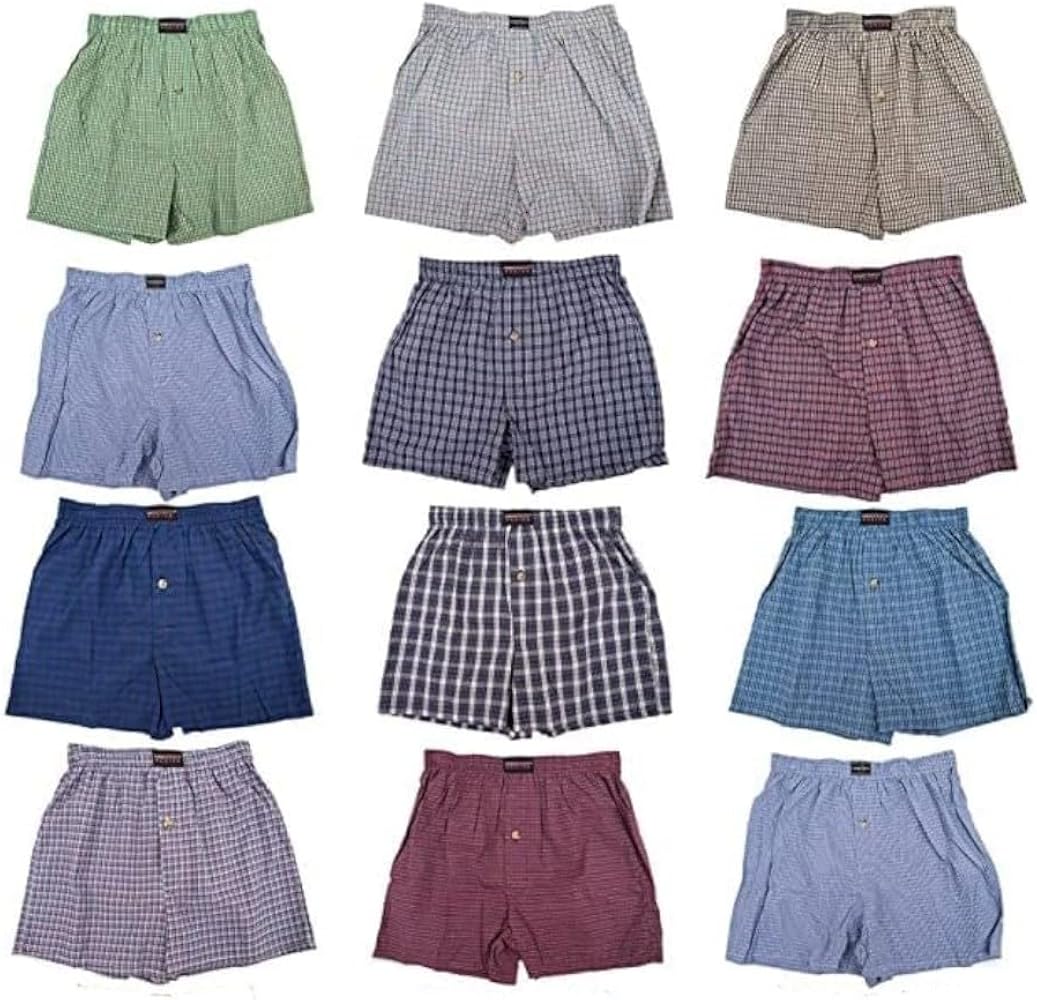 Andrew Scott Men's Cotton Blend Boxer Shorts |Big Man| Sizes S to 6XL - Multi & Bulk Packs