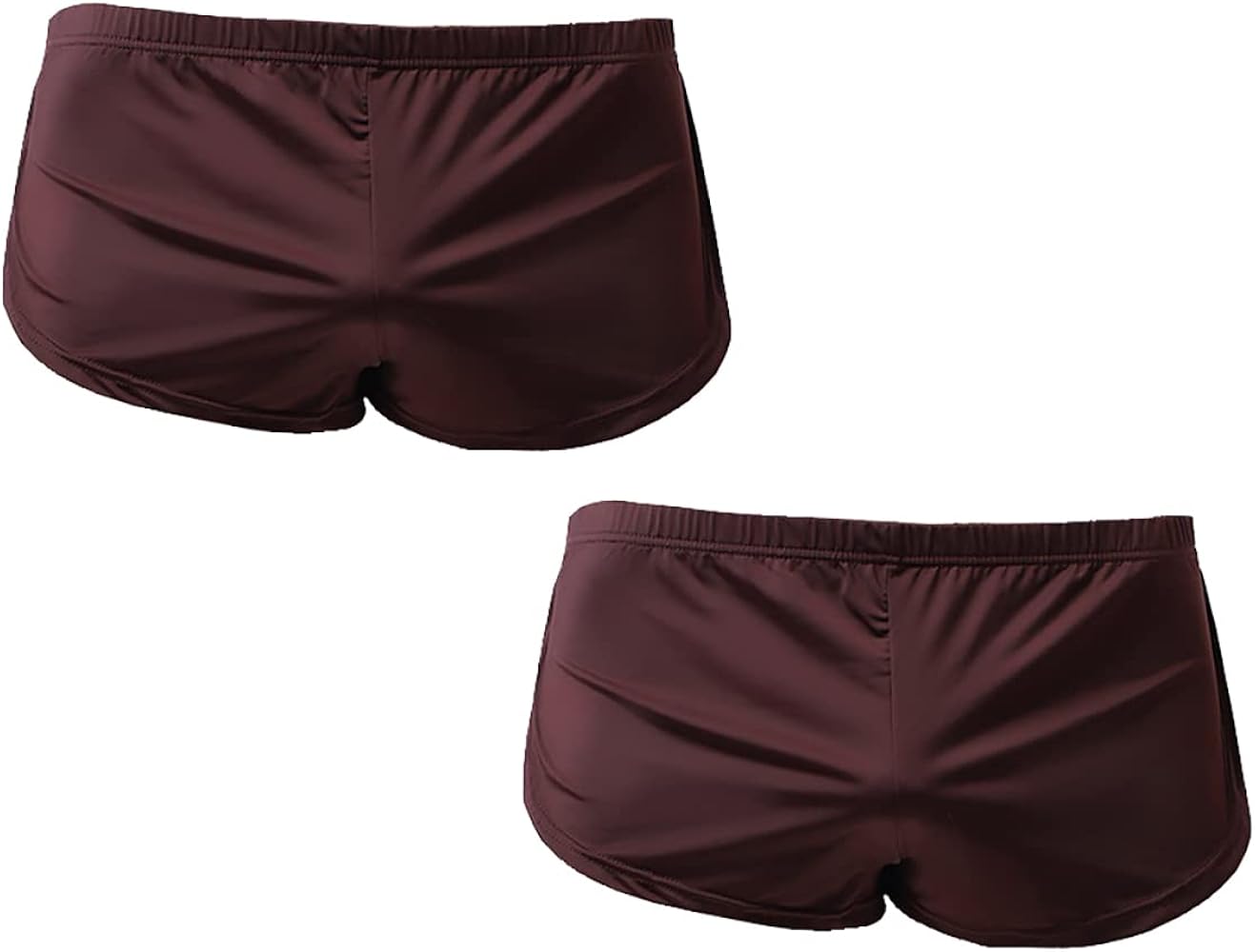 2 Pack Men's Sexy Boxer Shorts Underwear Comfortable Boxer Briefs Underpants