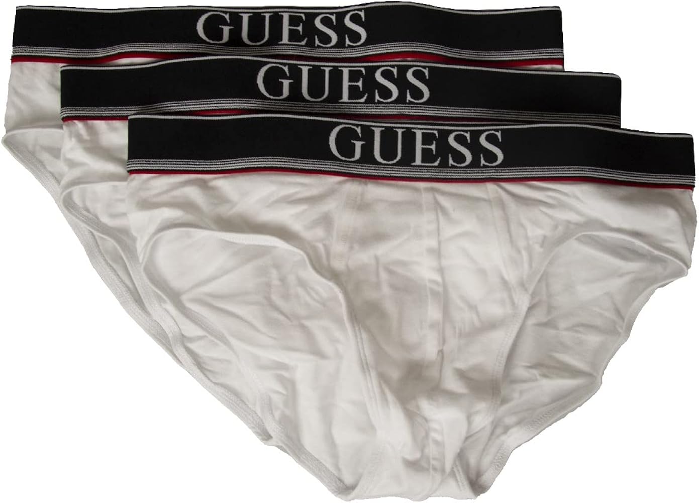 Guess men's briefs 3-piece pack elastic at sight pant tripack stretch cotton underwear article U77G00JR003 BRIEF